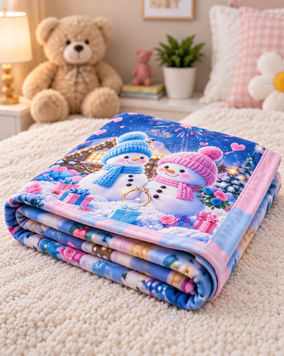 Winter Wonderland Friends Pure Cotton Blanket