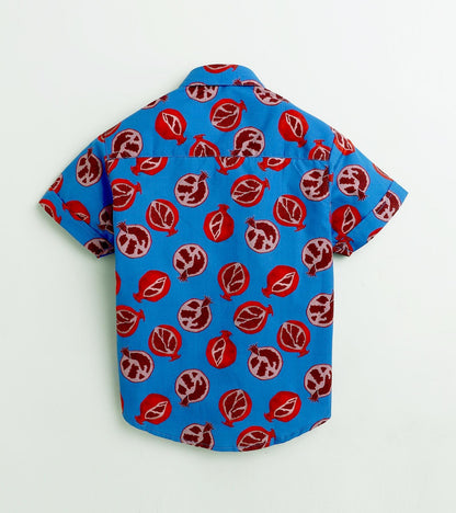 Electric Anar Printed Half Sleeve Shirt