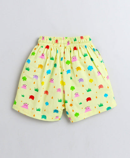 Garden Print Boys Shorts