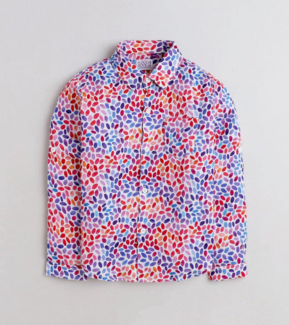 Multi B Printed Full Sleeve Shirt