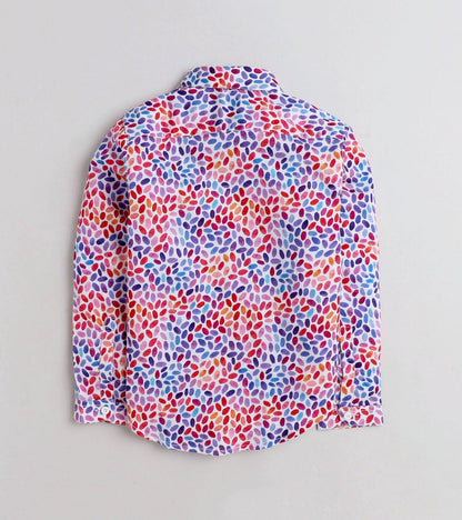 Multi B Printed Full Sleeve Shirt