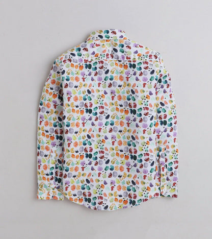 Mul Dro Printed Full Sleeve Shirt