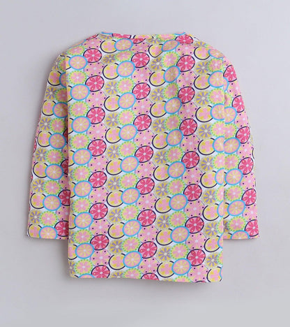 Mojo Printed Pyjama Kurta Set