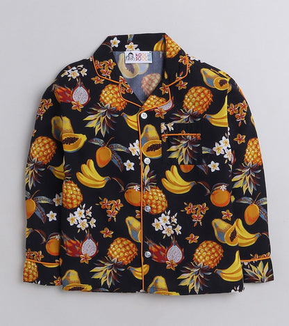 Frutti Printed Nightsuit Set