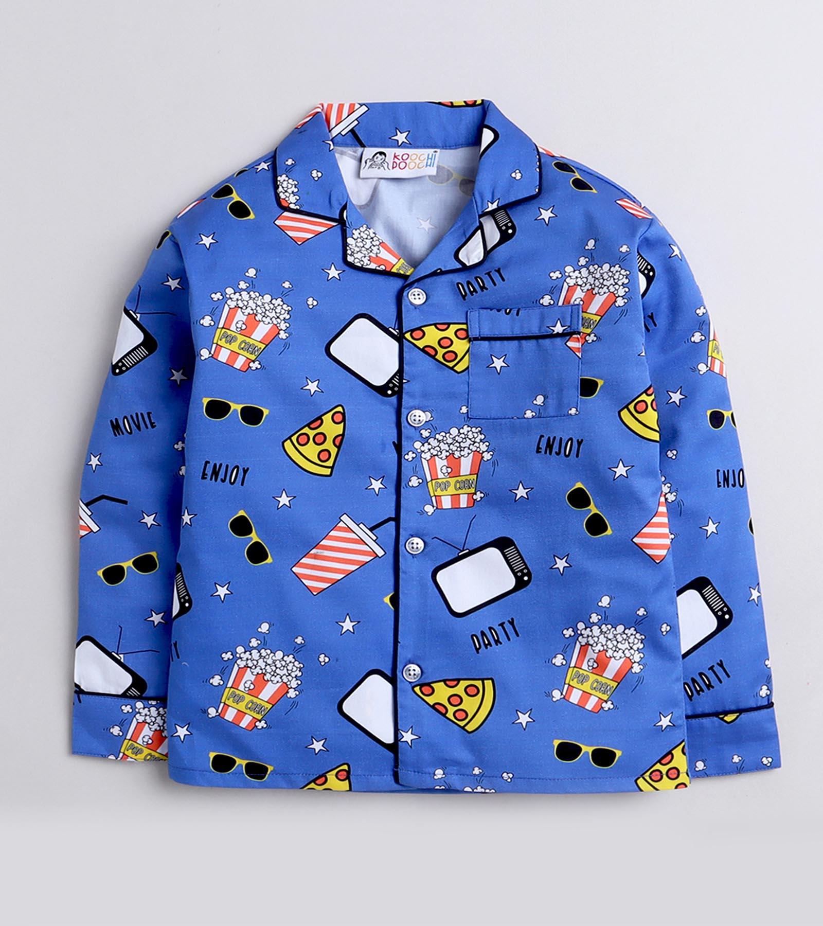 Fun TV Printed Nightsuit Set