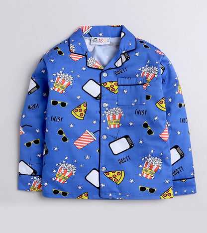 Fun TV Printed Nightsuit Set