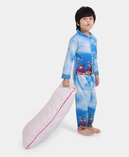 Marina Printed Nightsuit Set
