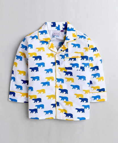 Polar Rush Printed Night Suit Set